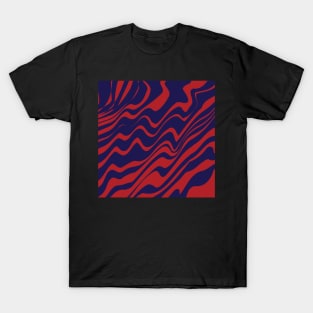 Abstract waves T-Shirt